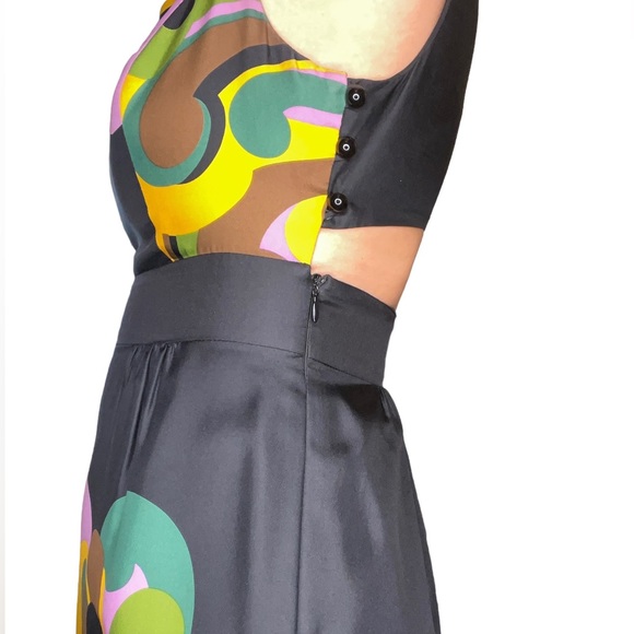 Tibi NY 100% Silk Patterned Dress - Picture 2 of 5